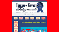 Desktop Screenshot of hernandofairgrounds.com